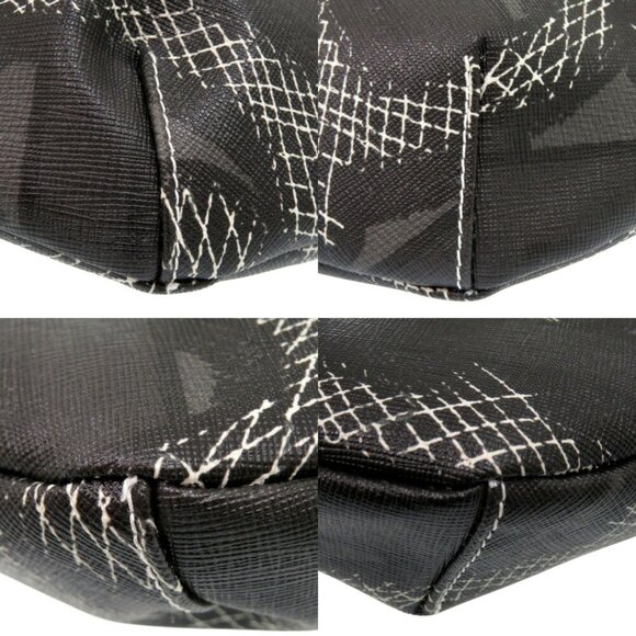 BURBERRY Black Monogram Fanny Pack - Picture 8 of 9